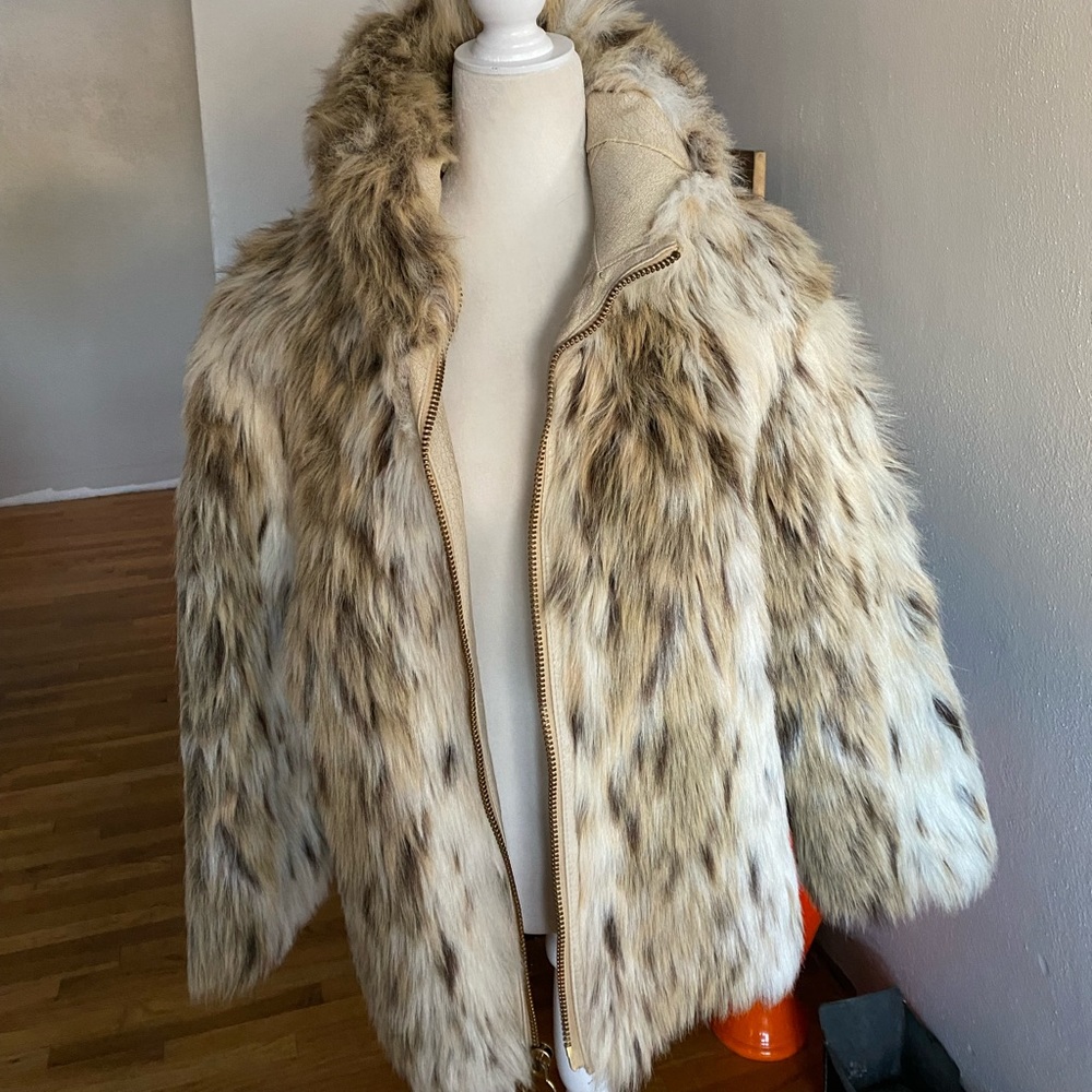 Vintage Russell Taylor Faux Fur Jacket